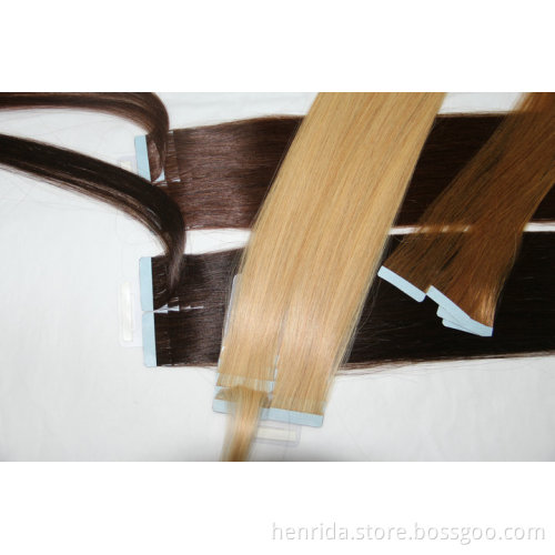 Fashion Style Double Tape Hair Extension, 100% Remy Indian Human Hairtape on Hair Extension, Virgin Brazilian Remy Hair